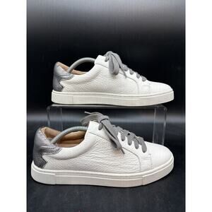 Frye Ivy Shoes Womens Size 6.5 M White Leather Comfort Casual Walking Sneakers